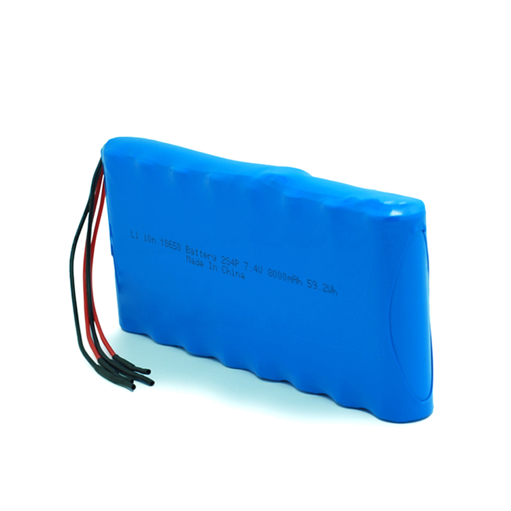 7.4V 8Ah lithium 18650 battery