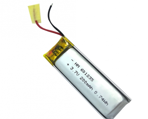 Li polymer 3.7V 200mAh