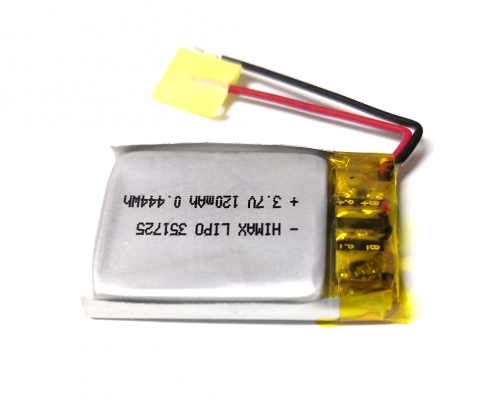 351725 3.7V 120mAh lipo battery