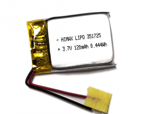 351725 3.7V 120mAh lipo battery