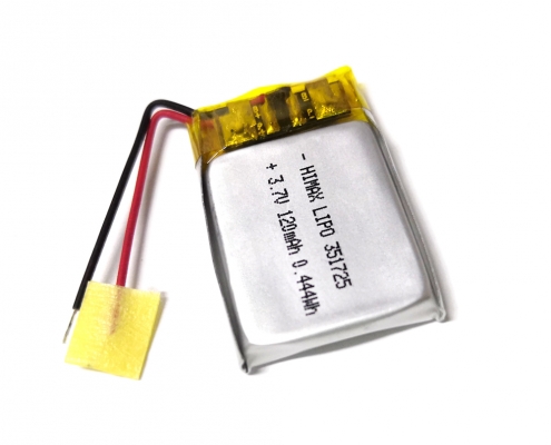 Li Polymer 3.7V 120mAh Battery