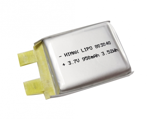 Li Polymer 3.7V 950mAh Battery