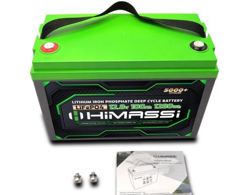 LiFeo4 12V 100AL Battery