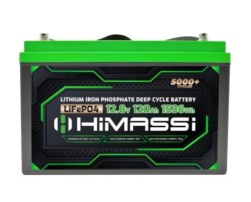 Himax 12V 120Ah LiFePO4 Battery Pack