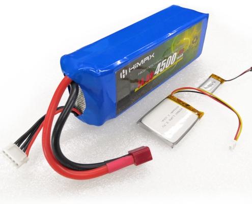 Himax - 14.8V custom lithium battery pack