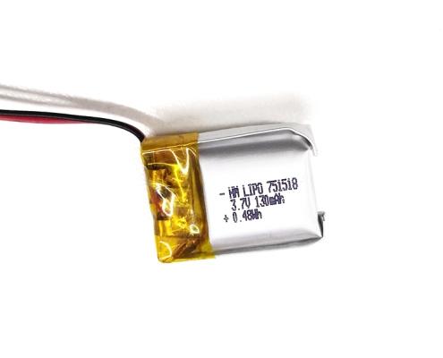 Himax - 3.7v-130mah-Lipo-Battery-10mm