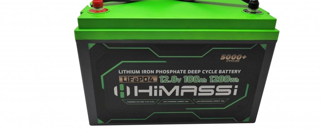 Himax Himax 12.8v 100ah deep cycle battery