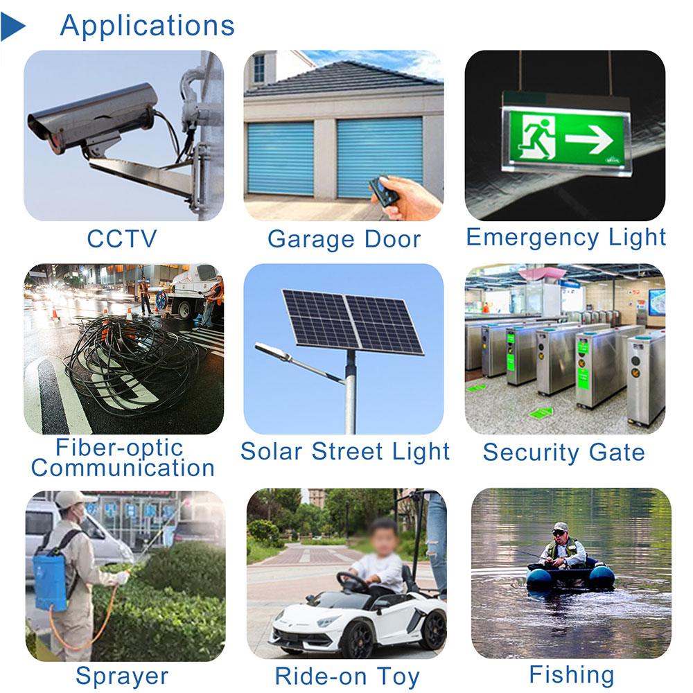 Himax - 12V 6Ah Liofepo4 Custom Lithium Battery Pack