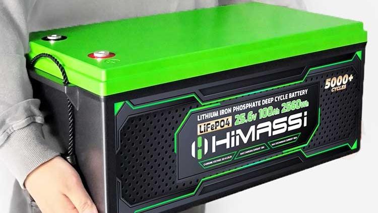 24v 100ah lifepo4 battery pack