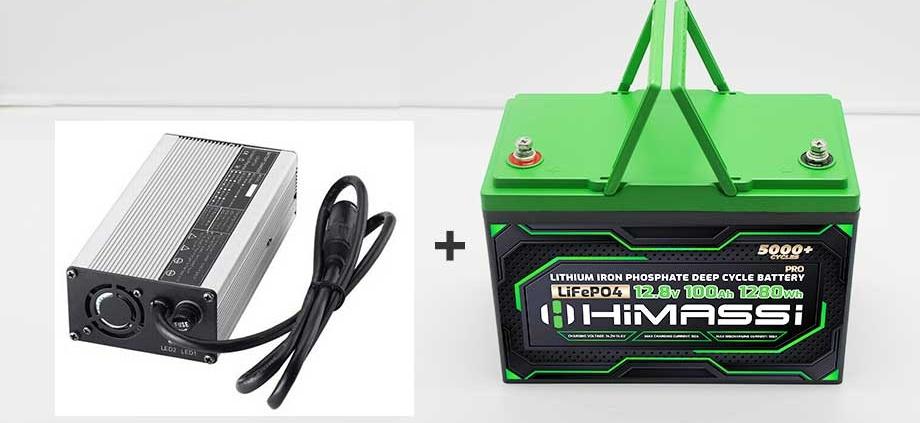 Lithium iron phosphate battery charger