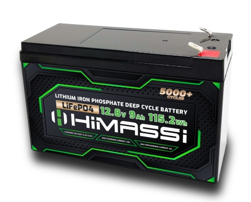 LiFeo4 9AH 12.8V Battery