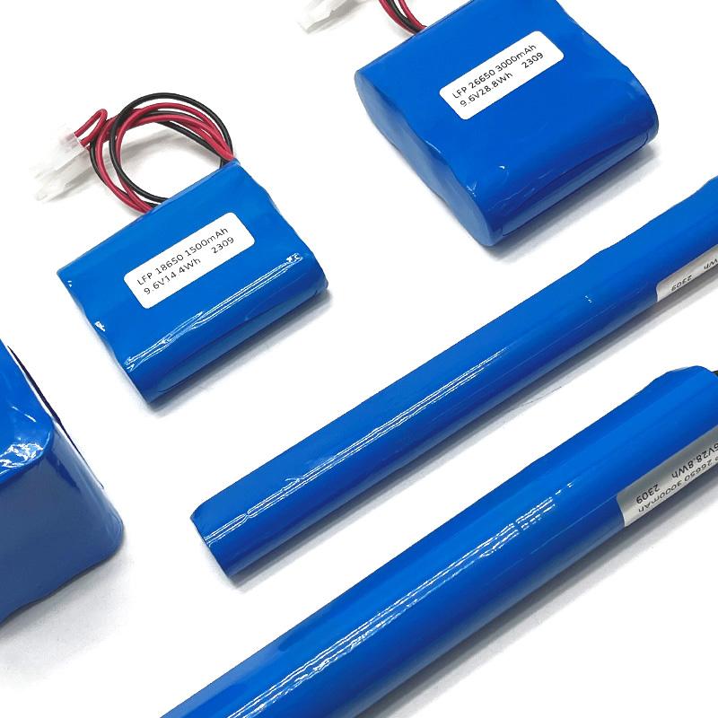 26650 9.6V 3Ah battery