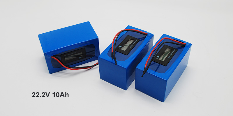 22.2v 10ah lithium battery pack