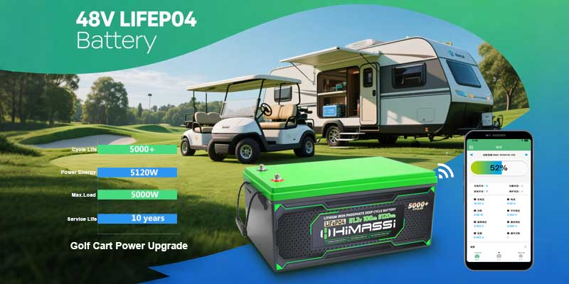 48v golf cart battery upgrade