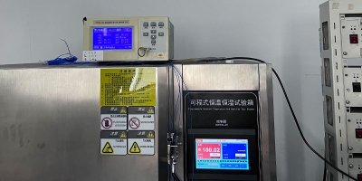 12V emergency light battery high-temperature test