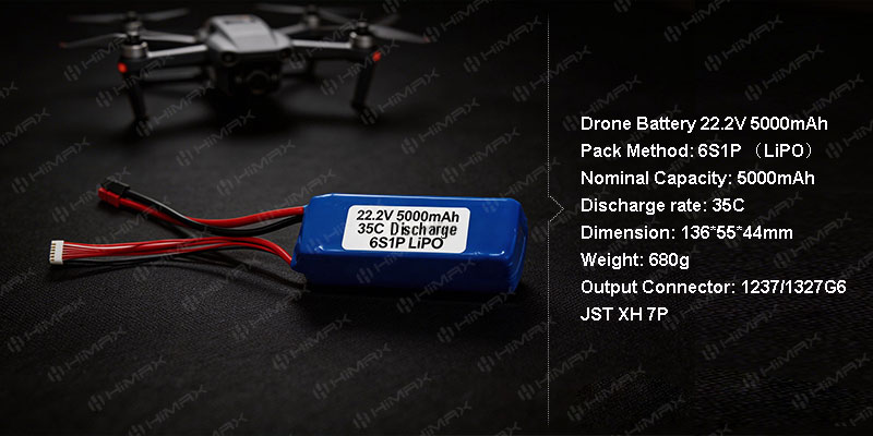 UAV LiPo battery 5000mAh