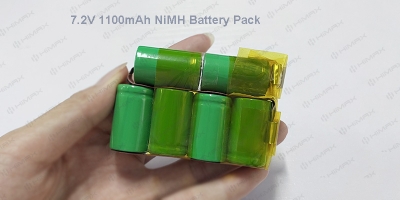 7.2V NiMH battery pack for remote control car – 1100mAh 6S1P