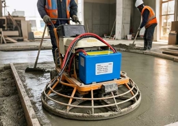 battery powered concrete screed LiFePO4 battery 25.6V 1.8Ah compact battery pack design