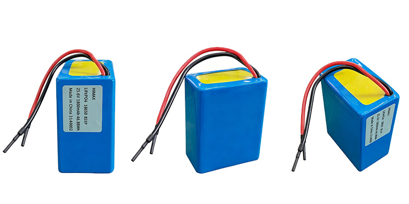 LiFePO4 battery 25.6V 1.8Ah internal structure designed for vibration resistance in screed equipment
