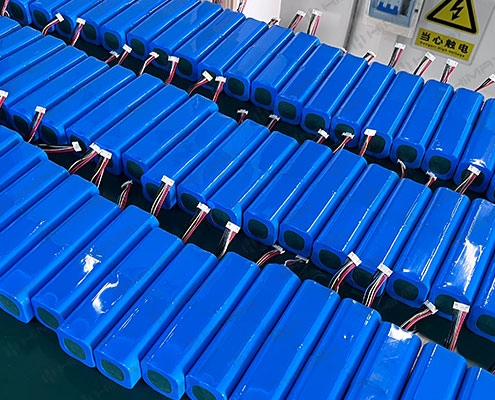 Custom 14.4V 6.4Ah Robot battery pack with Samsung 18650 cells