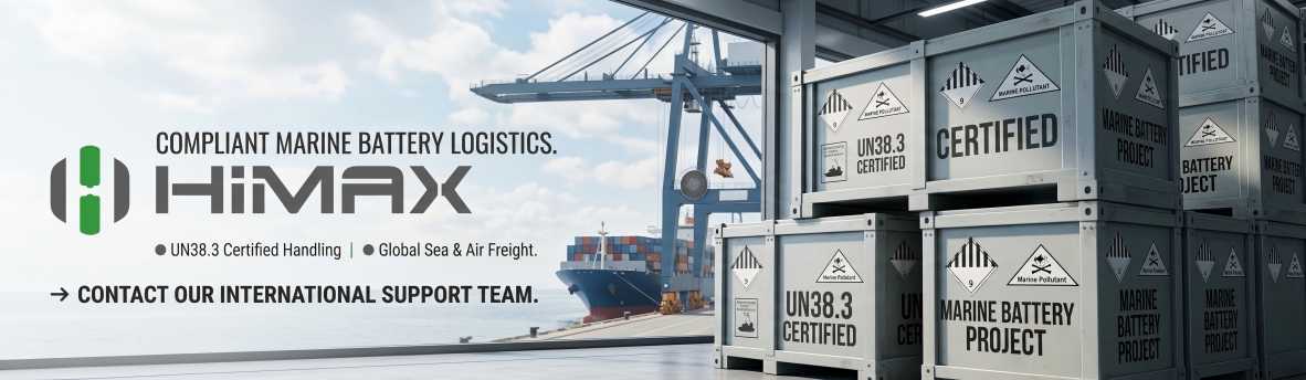 Compliant Marine Battery Logistics.