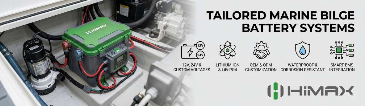 Tailored Marine Bilge Battery Systems