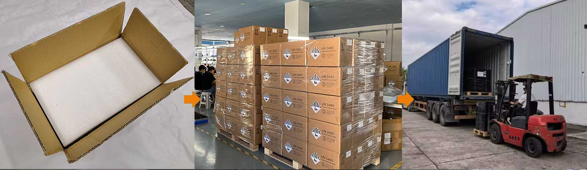Global logistics and safe transport of lithium batteries by Himax Electronics