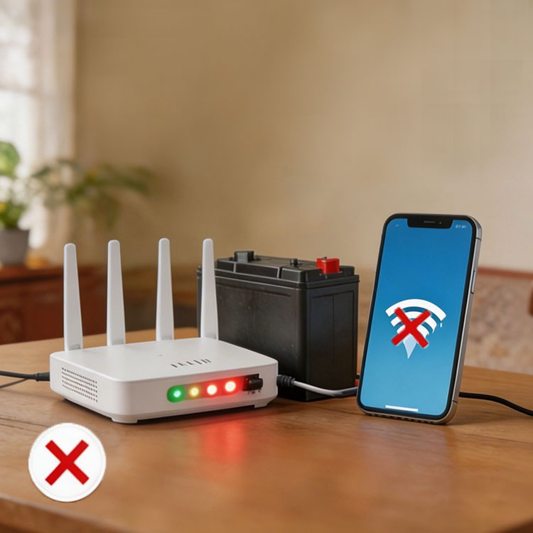 Mini UPS battery customization solution