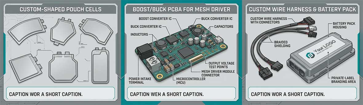 Custom nebulizer battery development by Himax Electronics