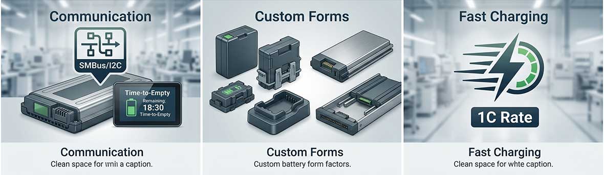 Custom POC battery pack development by Himax