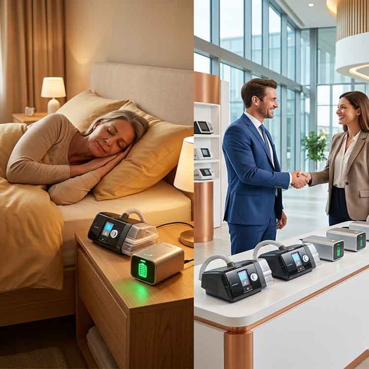 Himax 9-tier S-Tier safety testing protocol for CPAP battery backup exceeding medical grade industry standards