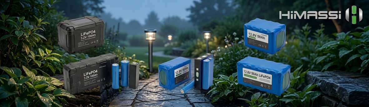 Battery Solutions Engineered For Solar Garden Lighting Systems