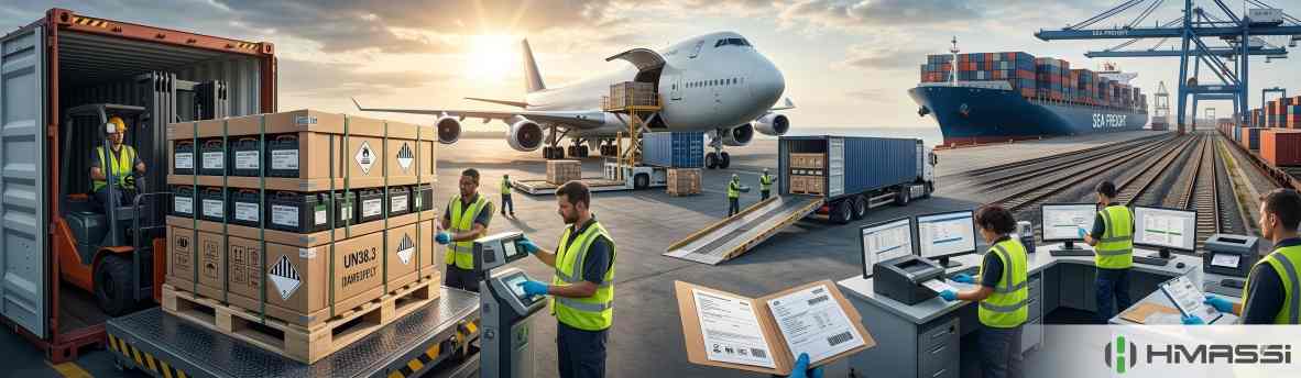 Global Shipping Support For Solar Lighting Battery Projects