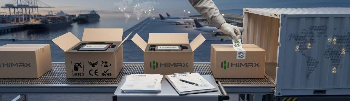Himax Global Logistics Compliance Banner