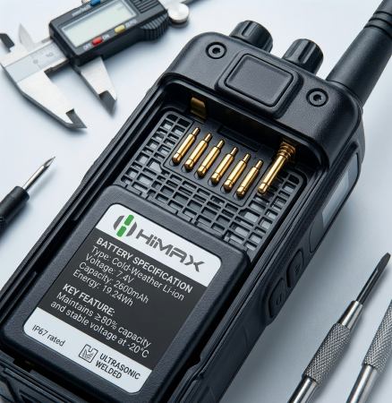 Long Range Walkie Talkies Battery 1