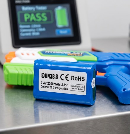 Himax Certified Watergun Battery Compliance Results