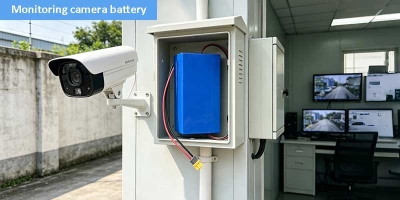 LiFePO4 battery for security camera