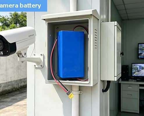 LiFePO4 battery for security camera