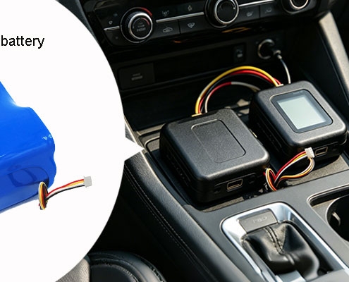 Samsung INR18650-35E 1S12P 3.6V 42Ah 151.2Wh GPS tracker battery pack with I2C communication and Molex connector for OEM devices