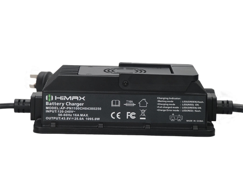 Output connector and IP66 waterproof seal close-up