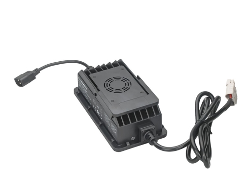 58.4V 18A charger charging 48V LiFePO4 golf cart battery