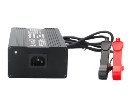 28.8V 10A charger charging 24V marine LiFePO4 battery