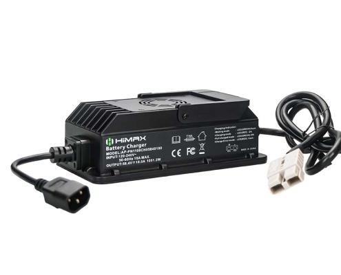 58.4V 18A 1051.2W LiFePO4 battery charger front view