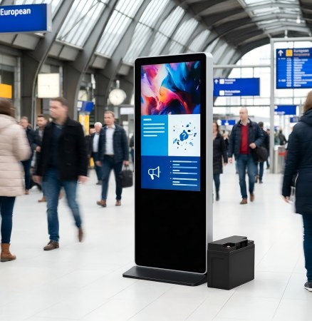 Eliminating Trip Hazards Public Transit Hub Battery