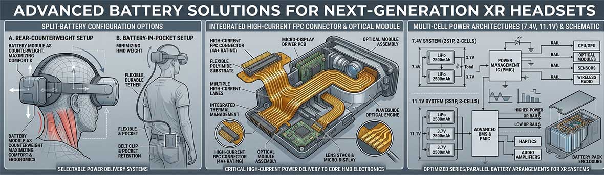 Custom AR/VR battery development by Himax Electronics