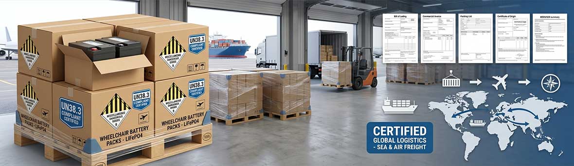 Global logistics for mobility batteries by Himax Electronics