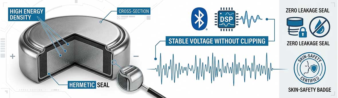 Hearing aid micro-battery design by Himax Electronics