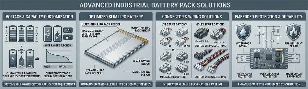 Custom Smart Lock Battery Design