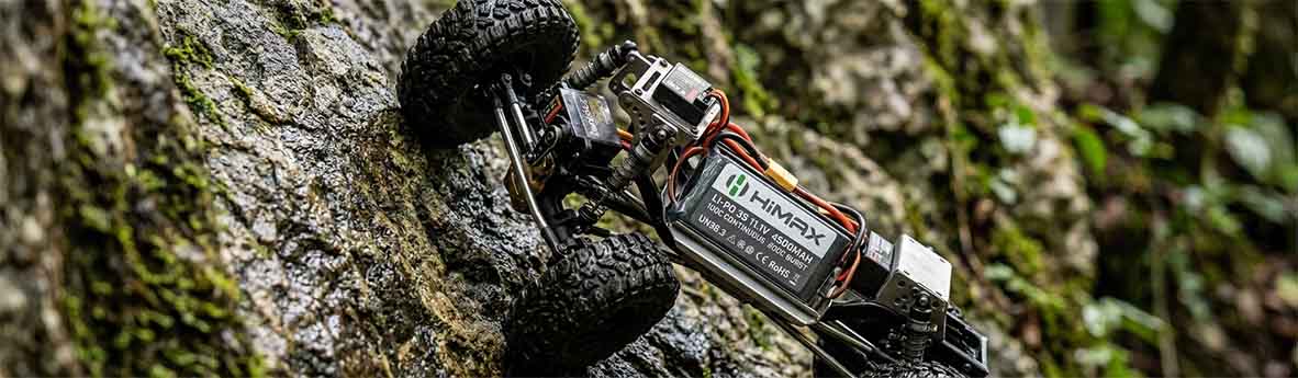 Himax Instant Power Spike Rc Crawler Battery Vertical Climb Web Banner