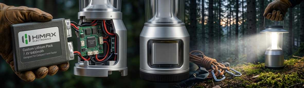 Lithium Battery Pack Engineered For Camping Lanterns